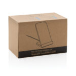 Suporte de carregamento sem fio de bambu 5W - Image 12