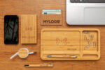 Organizador de mesa sem fio Bamboo 5W - Image 8