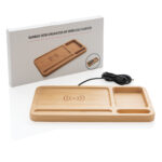 Organizador de mesa sem fio Bamboo 5W - Image 10
