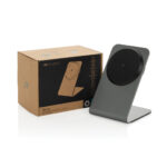 Suporte magnético de terra com carga sem fio de alumínio 15W - Image 5