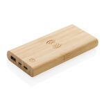 Powerbank sem fio de bambu de 5W 8.000 mAh - Image 8