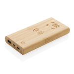 Powerbank sem fio de bambu de 5W 8.000 mAh - Image 9