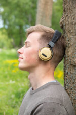 Fones de ouvido sem fio de bambu - Image 10