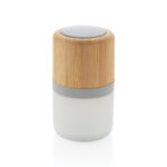 Alto-falante de bambu 3W com mudança de luz - Image 2