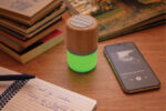 Alto-falante de bambu 3W com mudança de luz - Image 10