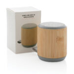 Alto-falante sem fio de bambu e tecido 3W - Image 8