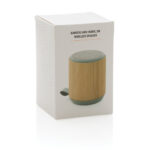 Alto-falante sem fio de bambu e tecido 3W - Image 9
