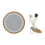 Alto-falante sem fio de bambu de 3W e ​​RCS - Image 14