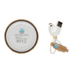 Alto-falante sem fio de bambu de 3W e ​​RCS - Image 15