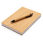 Conjunto de caderno e caneta de bambu A5 - Image 3