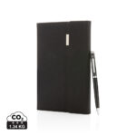 Conjunto de caderno e caneta Swiss Peak deluxe A5