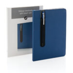Notebook A5 PU básico com caneta touch - Image 15