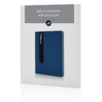 Notebook A5 PU básico com caneta touch - Image 16