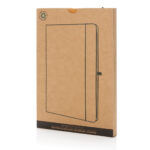 Caderno de capa dura em couro reciclado A5 - Image 37