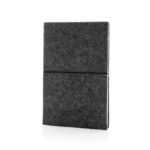 Caderno A5 com capa mole de feltro reciclado certificado pela GRS - Image 2