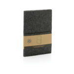Caderno A5 com capa mole de feltro reciclado certificado pela GRS - Image 9