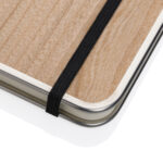 Caderno de luxo Treeline A5 com capa de madeira - Image 17