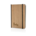 Caderno de luxo Treeline A5 com capa de madeira - Image 18