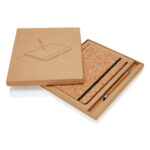 Caderno A5 com caneta touch de bambu - Image 7