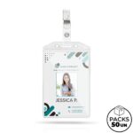 Identificador em PVC, com mola Snugli - Image 2