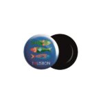 Crachá de 31mm com iman, personalizado Badge magnet 31 - Image 2