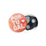 Crachá de 50mm com iman duplo roupa, personalizado Badge double magnet 50 - Image 2